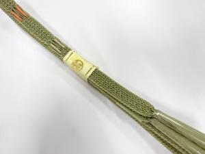 未使用品　正絹　手組帯締め